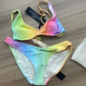 Maia triangl rainbow set swimsuit
